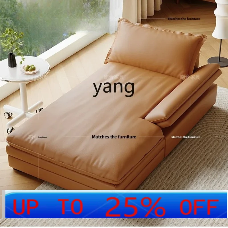 LTT  minimalist anti-fouling cat scratching skin living room apartment hotel leather art lounge chair
