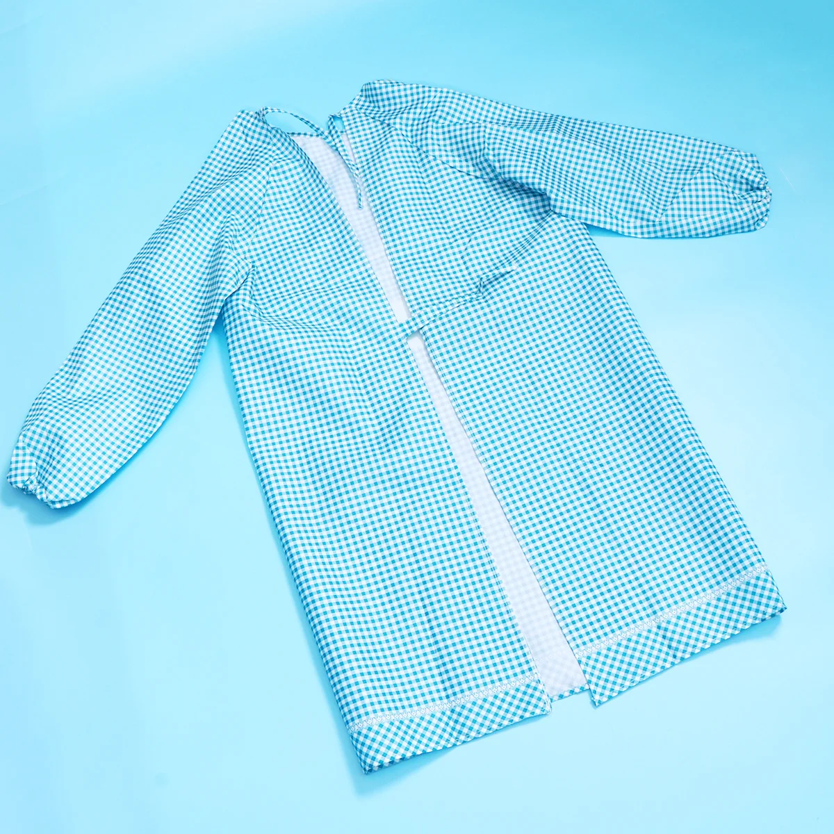 

Soft Kitchen Apron Oil-Resistant Animal Print Easy Clean Long Sleeve Apron Pouch for Home Store