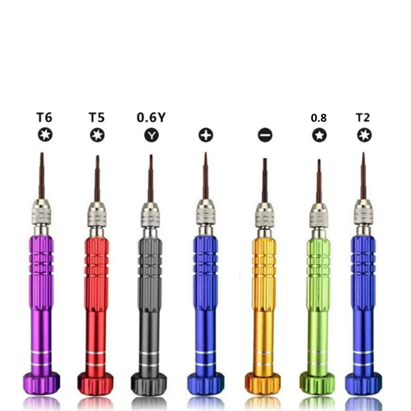 5/6/7 Pcs Multi-Function Screwdriver Set Mobile Phone Watch Glasses Disassembly Tool Notebook Repair Tools Repair  Accessory