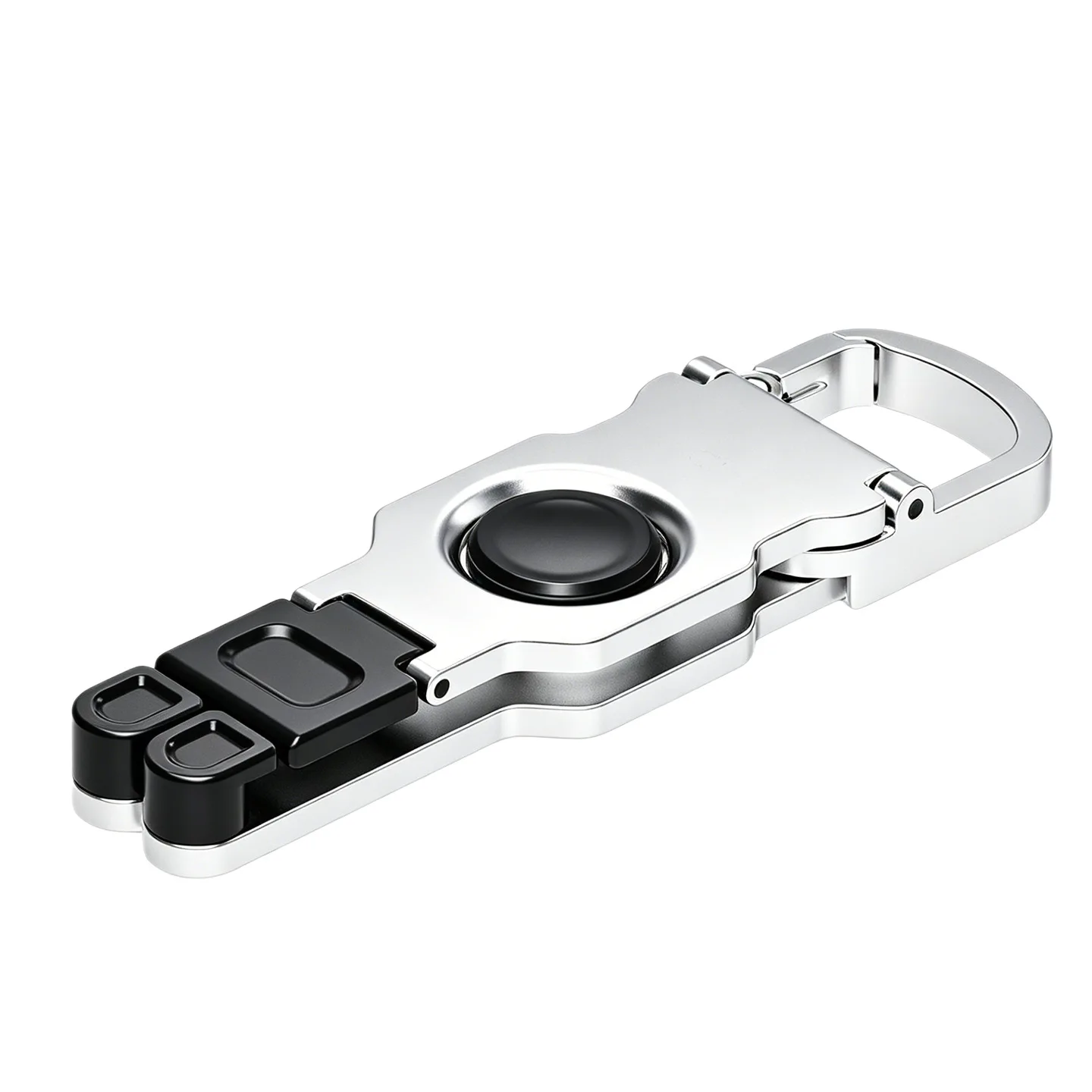 Portable Fidget Spinner Phone Stand for 360 Rotatable,Foldable Keychain Stand for Phone And Tablet,for Home And Travel view 6