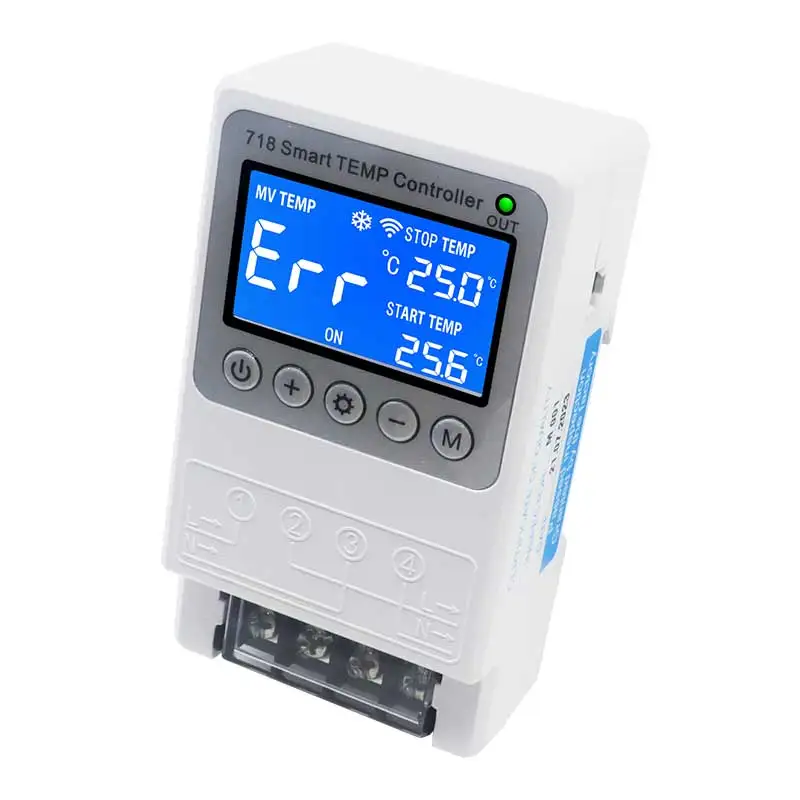 Din Rail Remote 718 Wifi Smart TEMP Controller Fully Automatic Hot Water Temperature Controller