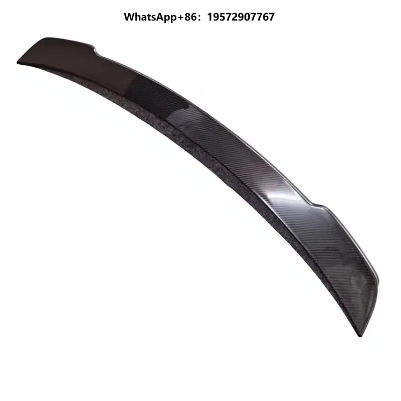 For Techar-t Style Carbon Fiber Car Model Spoiler Wing Body Kit Duck Tail Car Spoiler Auto Accessories
