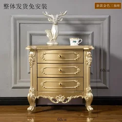 European bedside table paint installation-free bedroom lockers bedside storage cabinets economical 60-high