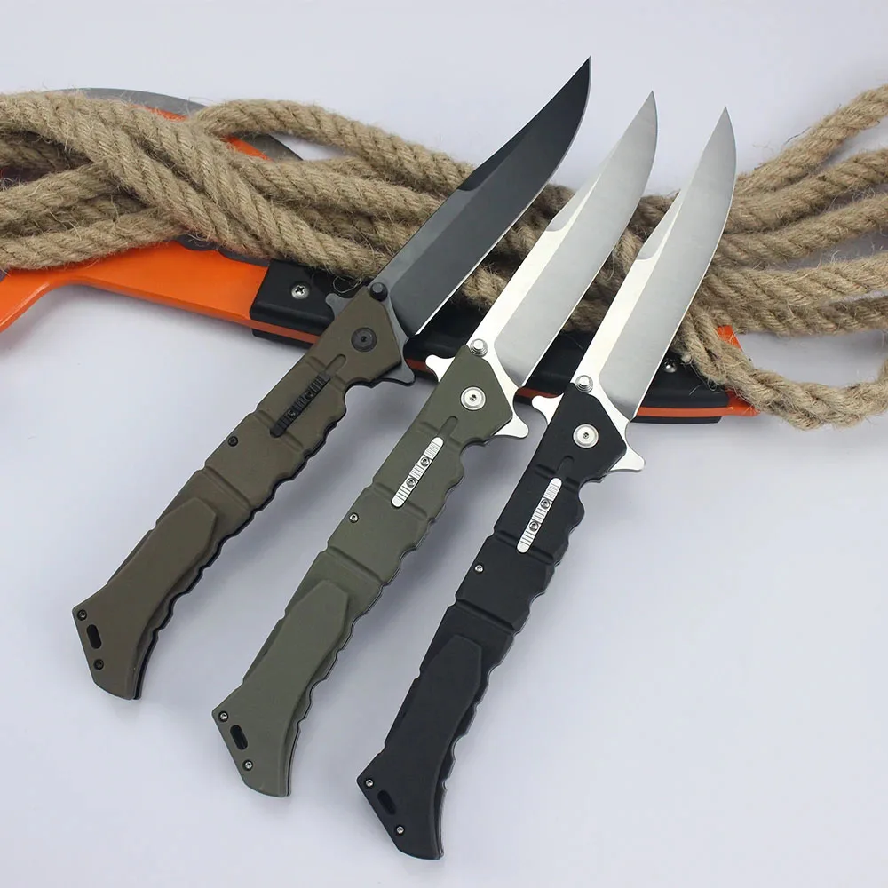 Cold Folding Hunting Knife 8Cr13MoV Blade Tactical Survival Tanto Knife Camping Pocket EDC Multipurpose Knives LUZON Tools