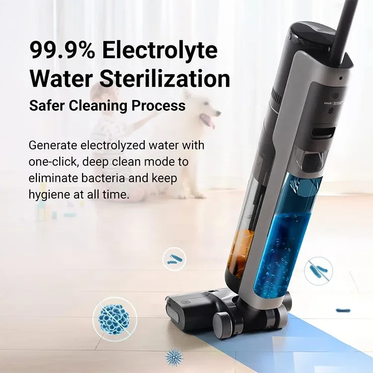 Cordless Dreame H12 Pro Plus Hand Vacuum Cleaner Steam Mop Wet And Dry Electric Upright Handheld Vacuums