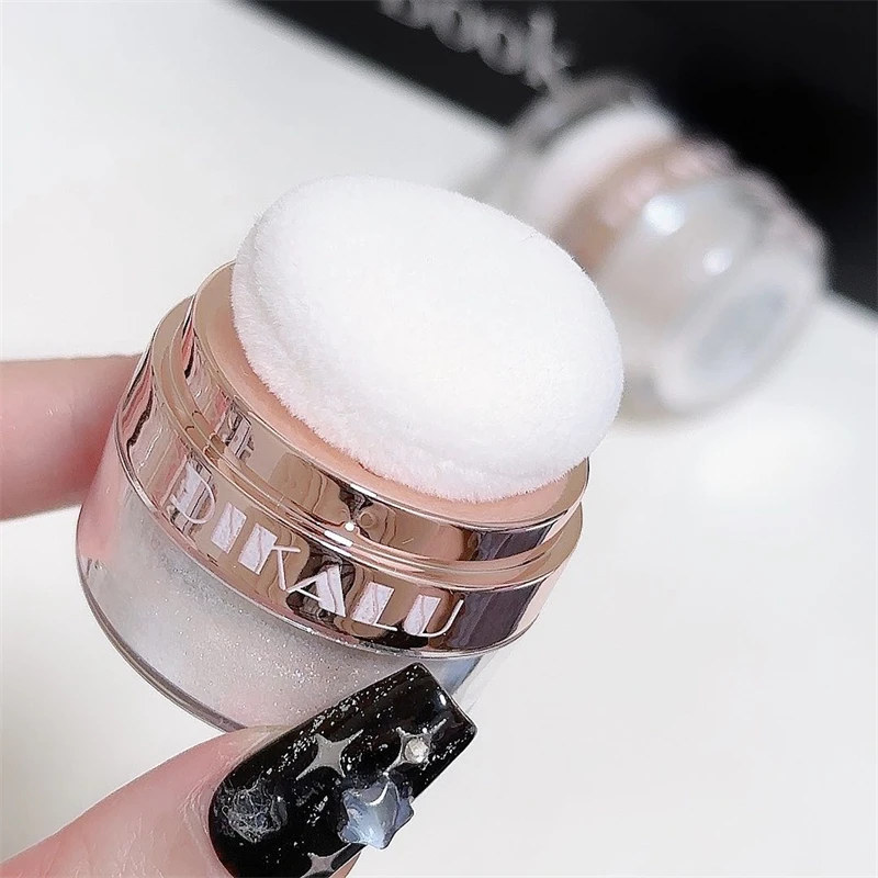 Glitzer-Feen-Highlighter-Puder für Bräute, Hochzeits-Highlighter, Hochglanz-Puder, Körperglitzer, Loses Puder, Funkelndes Party-Make-up – Detail 7