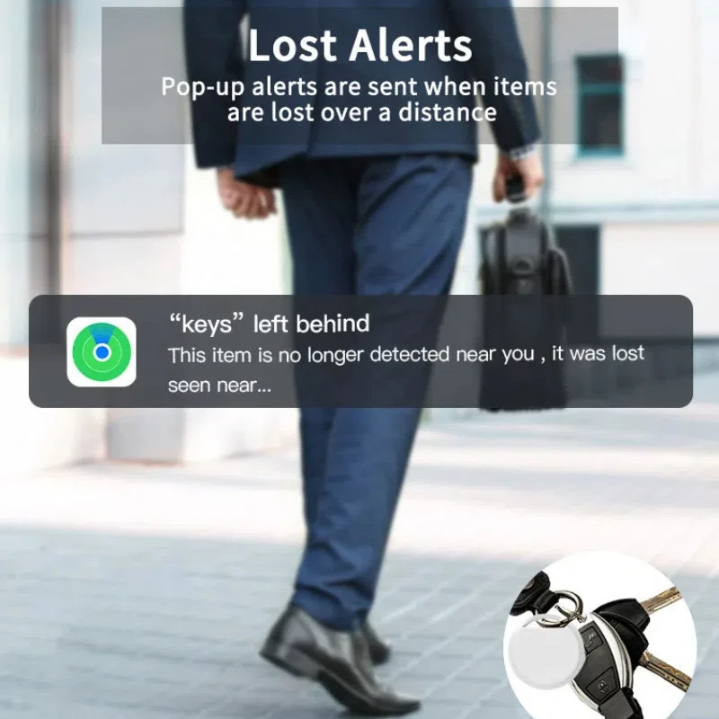 Xiaomi Mijia Smart Bluetooth GPS трекер для iOS работает с Apple Find My App Key Finder Pet Smart Mini Tag для iPhone 2025