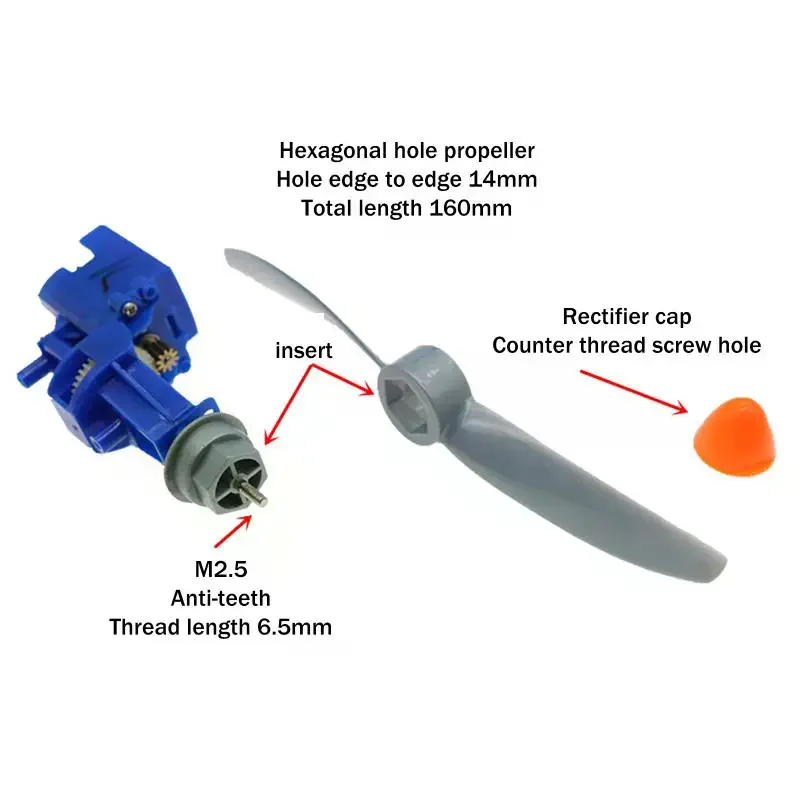 130 Motore DC 3.7V Unità di Alimentazione per Aeromobili Ad Alta Velocità Grande Ala Vento Tirare Kit Giocattolo per Bambini RC Drone Aereo Quadcopter Modello