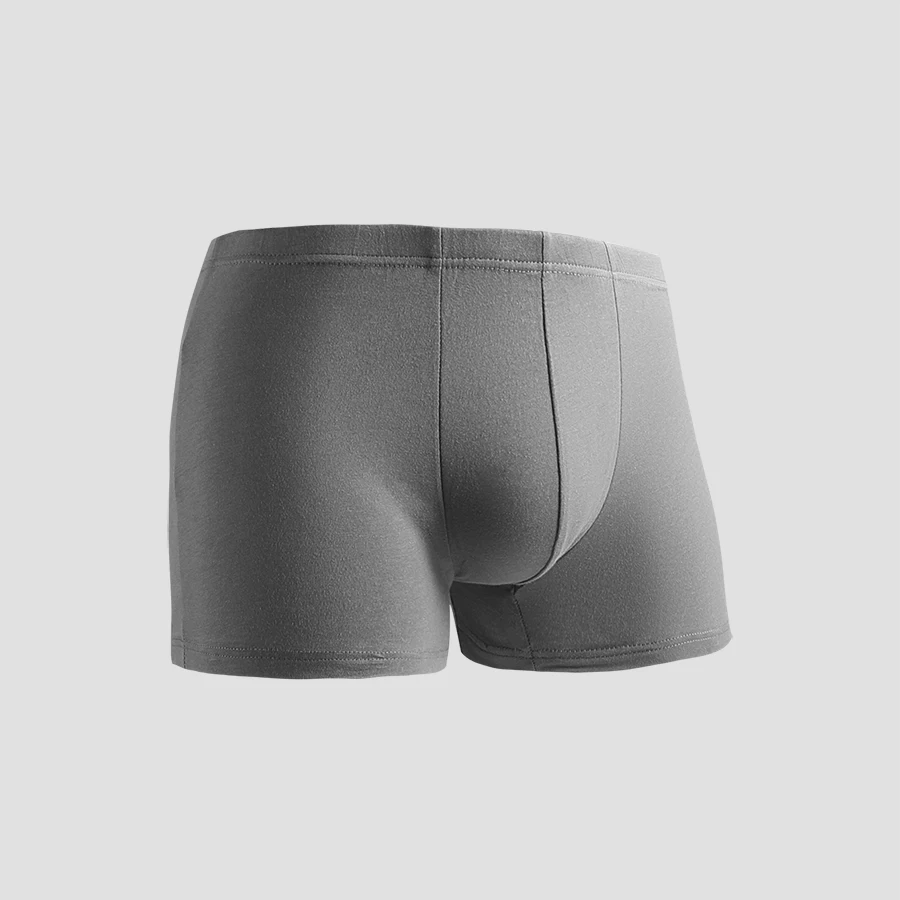 Men's underwear: 100% pure cotton, summer large-sized, thin, breathable and comfortable bottom pants, sports four-corner pants