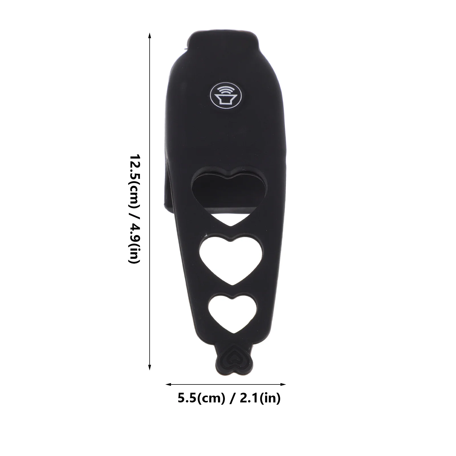 

1Pcs Electric Bike Trumpet Black Adjustable Diameter No Tools Required Bike Horn for Safety Riding Bicycle Bell