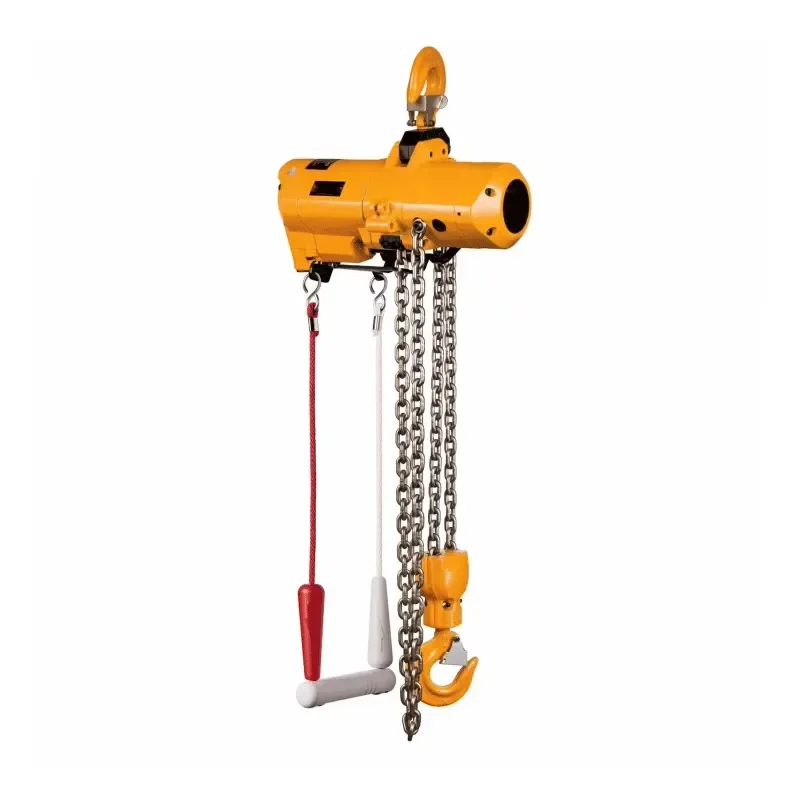 New Condition Pneumatic Power Source Steel Servo Hoist Wire Rope Sling Lifting Air Chain Hook for Manufacturing Plant