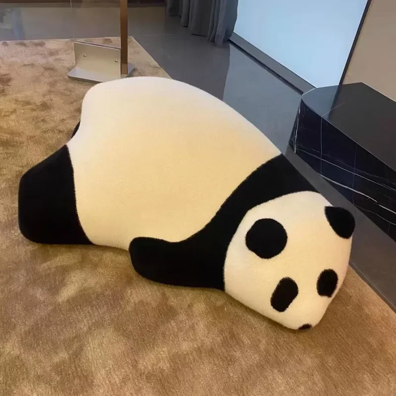 for Panda Designer Animal Shaping Lazy Sofa Living Room Leisure Creative Cartoon Children's Pillow Sofa Chair