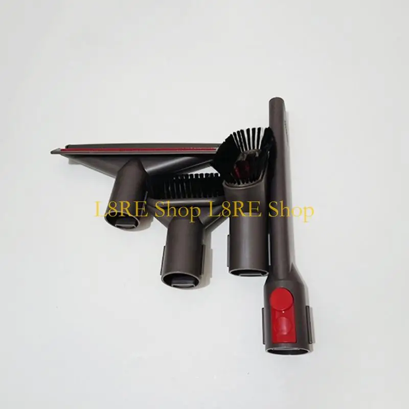 L8RE Vacuum Cleaner Accessories Multi-functional Corner Brush Set Plastic Nozzle 5pcs