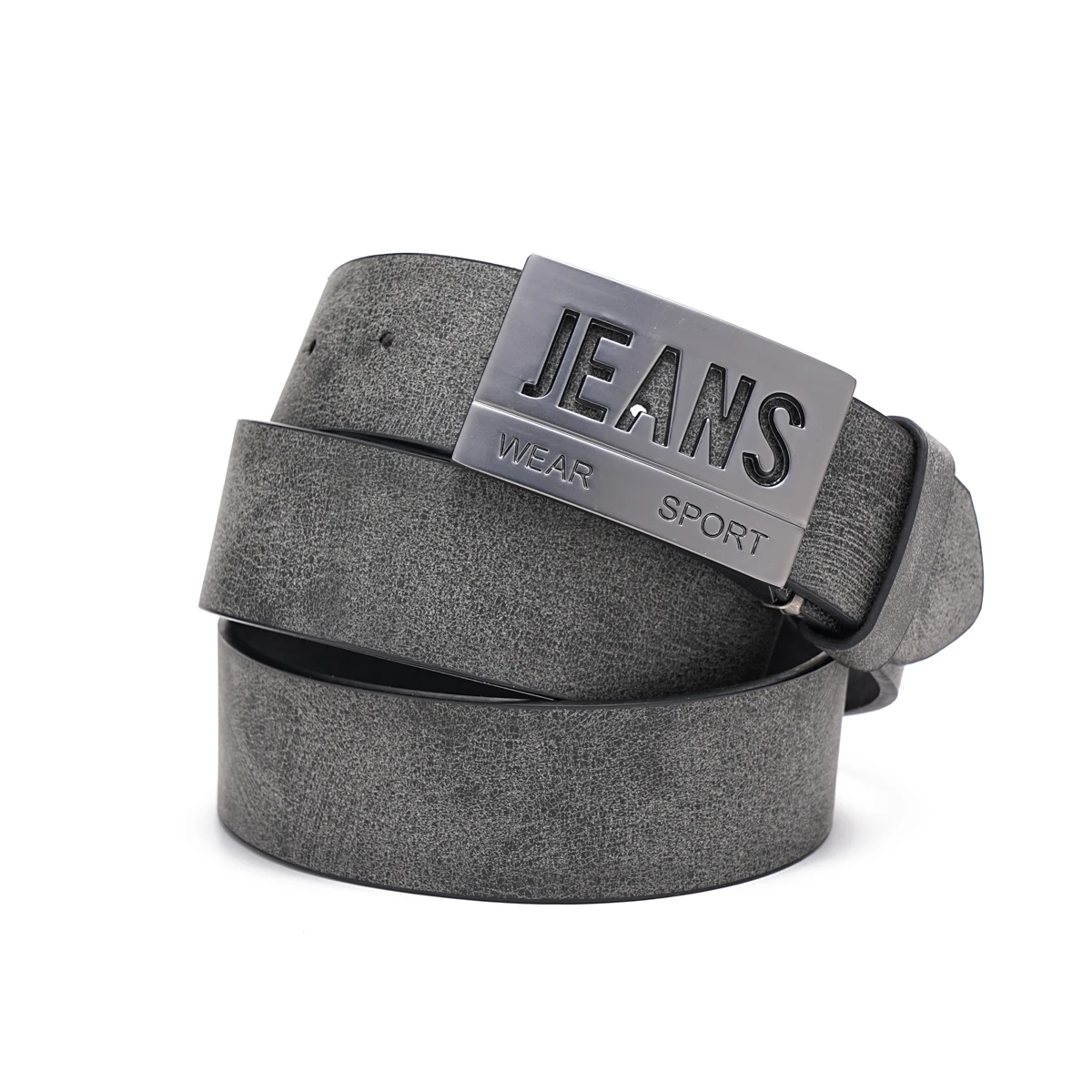 Ein lässiger, individueller und Retro-Gürtel, Kleidungsaccessoire im Western-Stil, Metallschnalle, PU-Gürtel, geeignet für Männer und Frauen. – Detail 6