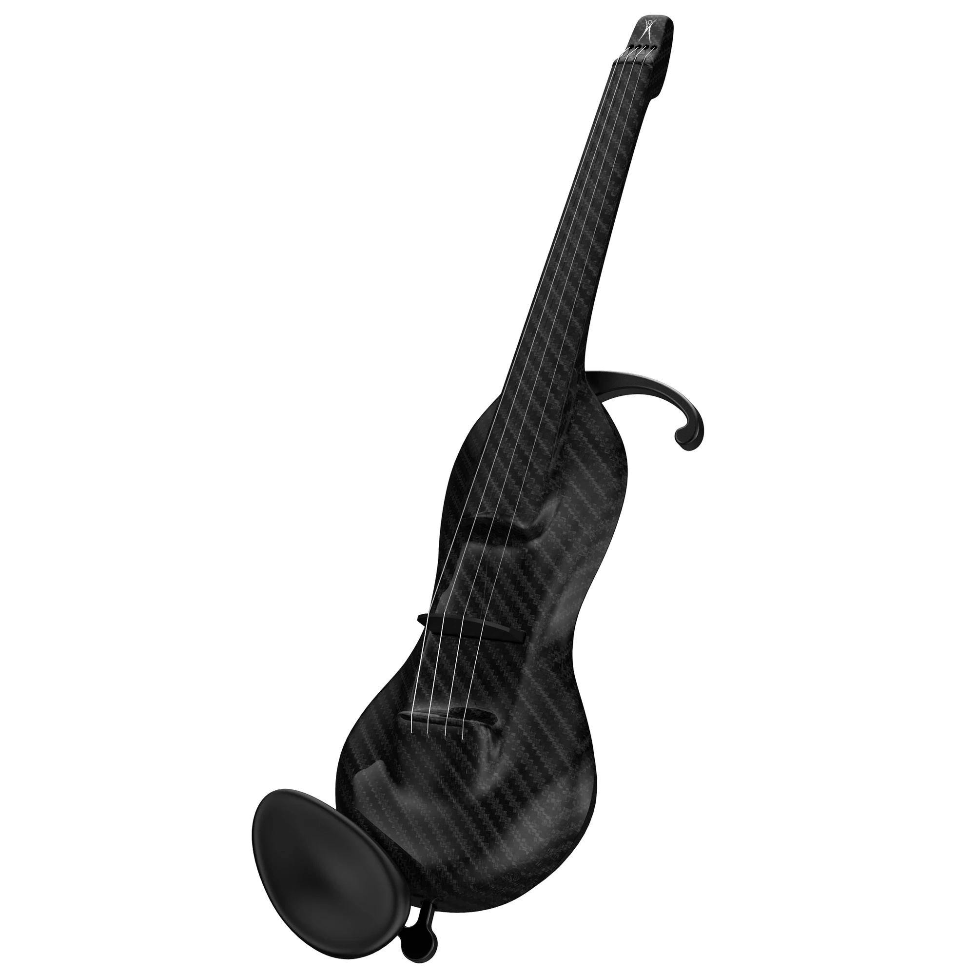 PRO Yoolim Electric Silent Violin Pure Carbon Fiber Violins Grid 3K Carbon Fiber Magnetic Fine Tuners With Geared Pegs SET