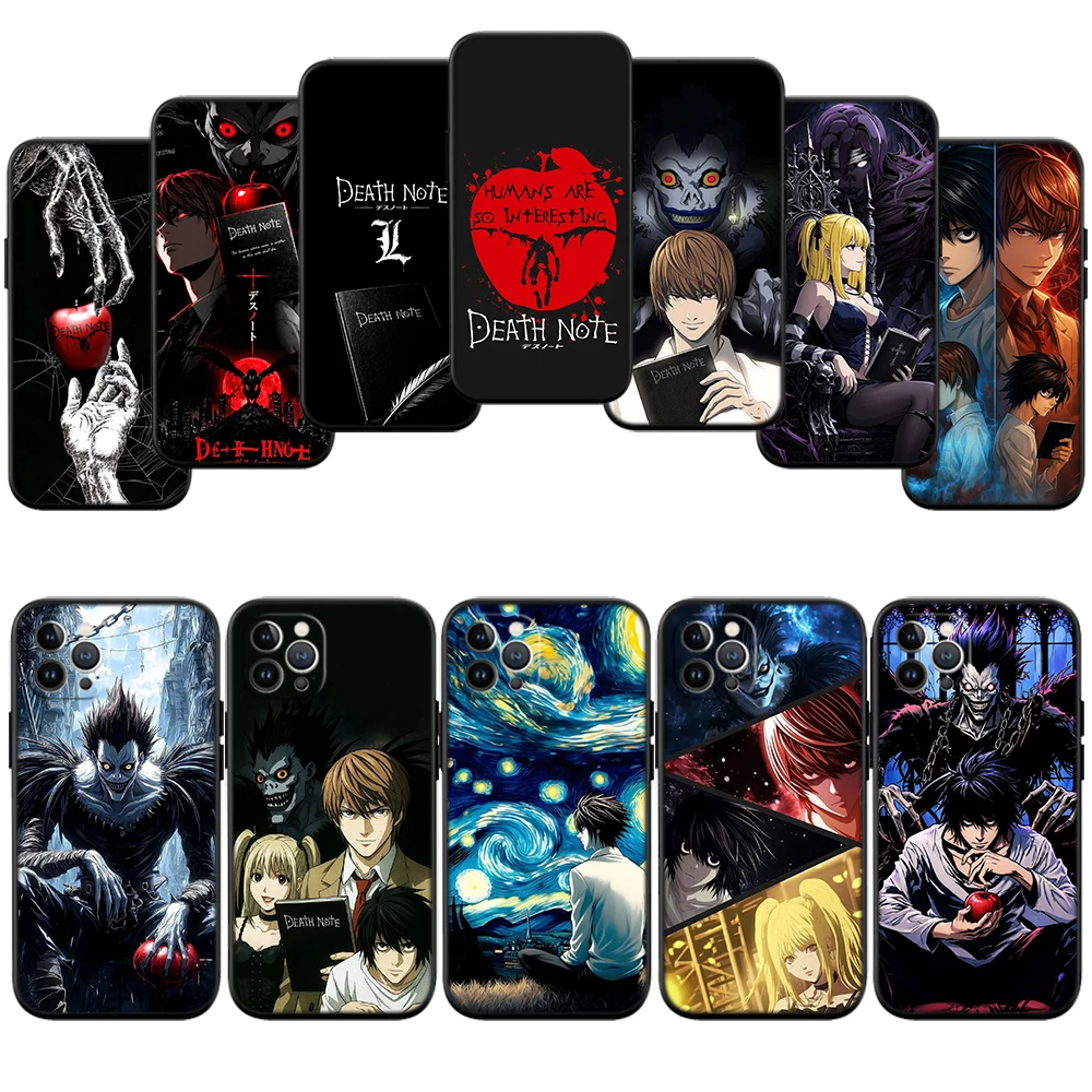 IY12 Death Note Ryuk kira Phone Case for Samsung Galaxy Note 10 20 S23 S24 S25 Ultra FE Plus Edge Lite A02S A35 A07 A17