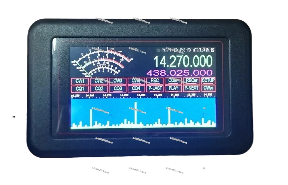 

External Cat Display 4.3" 4.3inch TFT LCD Recording Voice + 32G TF Card for YAESU FT-817/818/857/897/818ND/857D IC-7000/703/706