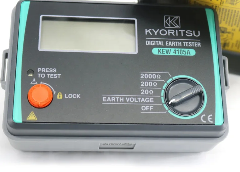 Neue KYORITSU ELECTRICAL INSTRUMENTS 4105A Digitaler Erdungswiderstandstester KEW4105A-2E
