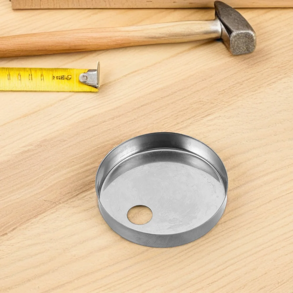 

4pcs Toilet Seat Screw Covers Stainless Steel Decorative Bolt Caps For Bathroom Fixture Hardware Parts Fastening Set