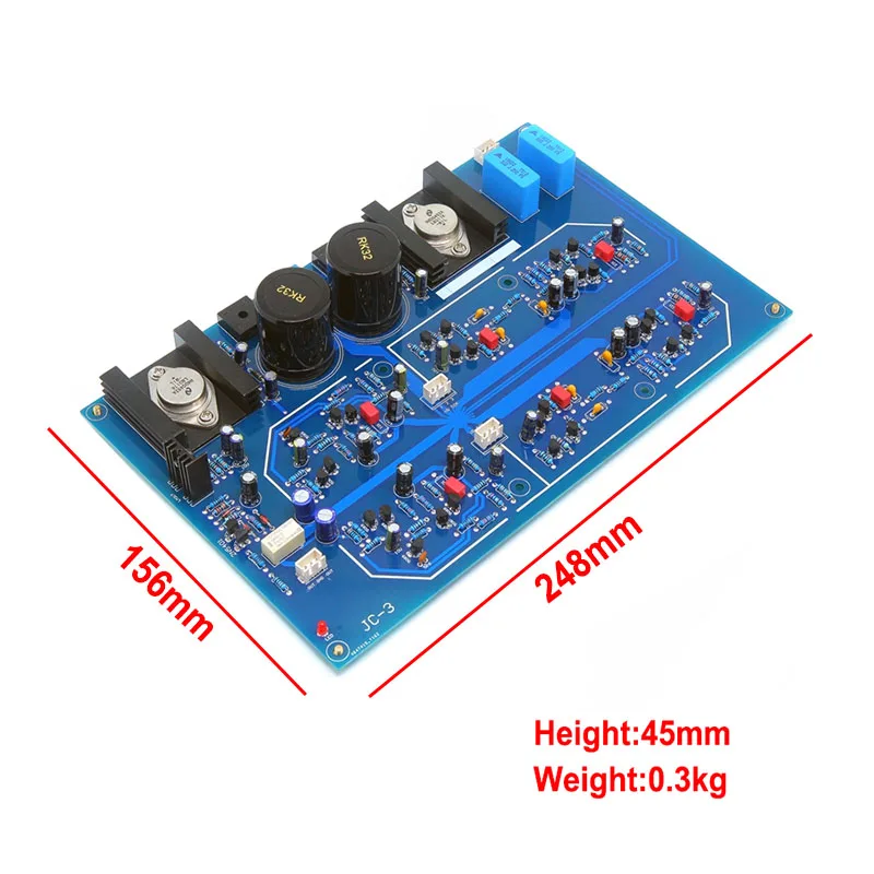Placa de preamplificador sellada en oro de sonido Audiophile JC3, preamplificador de amplificación HiFi 6x, módulo de amplificadores de distorsión ultrabaja