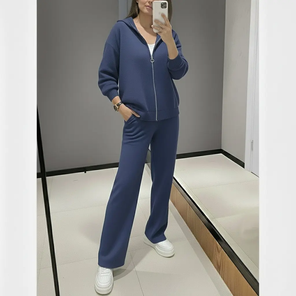 المرأة عارضة تناسب البدلة السراويل الصيف أزياء السراويل الطويلة فرقة نمط مريح لا نوع مجلس الديكور