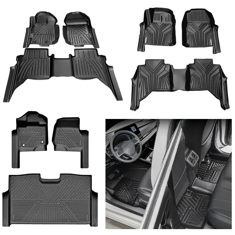 New Design Car Interior Accessories Durable Car Floor Mat For  RAV4 2020-2023