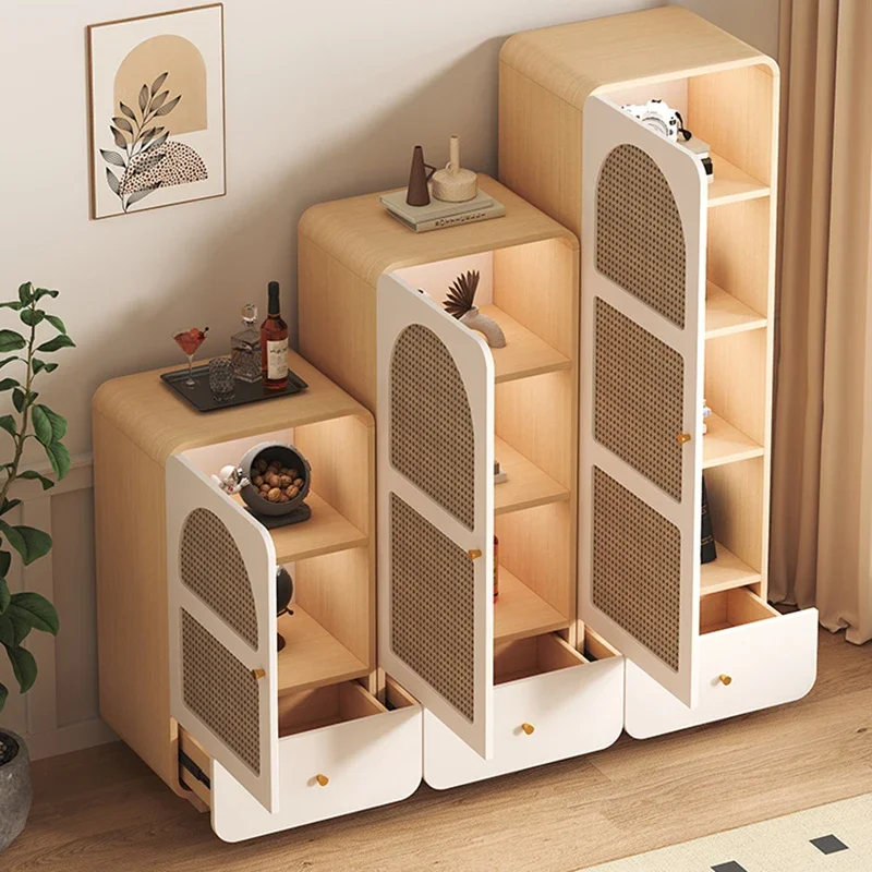 Creative Living Room Cabinets Glamour Vintage Display Living Room Cabinets Multilayer Storage Universal Vitrina Salon Furniture