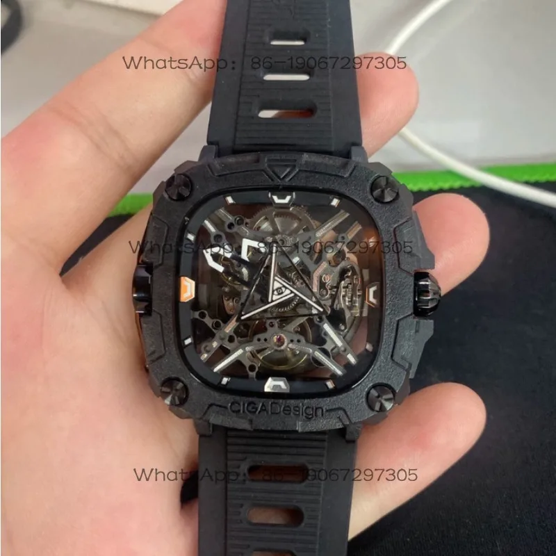 Eye of Energy Mechanical Watch Double Sided Hollow Men's Watch