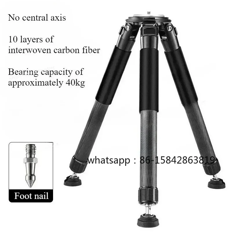 ST402C Compact Carbon Fiber Tripod Portable Professional Bird Watching Landscape Outdoor Travel Photography Stand 1PC