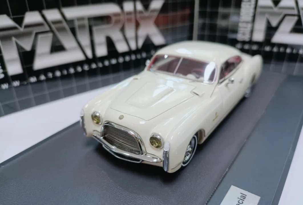 

Matrix 1:43 For Ghia Thomas Special 1953 Limited Edition Simulation Resin Alloy Static Car Model Toys Gift