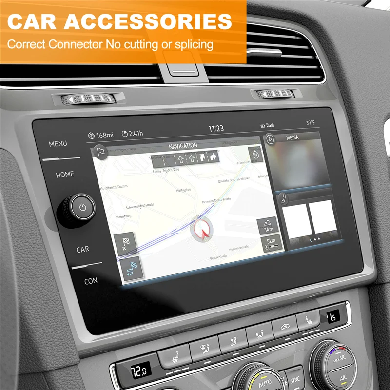 

New 6.5Inch LM1696A11-1D GPM1696A1 LM1696A01-1D LCD Dispaly With Touch Screen For Skoda VW Car Navigation Repair