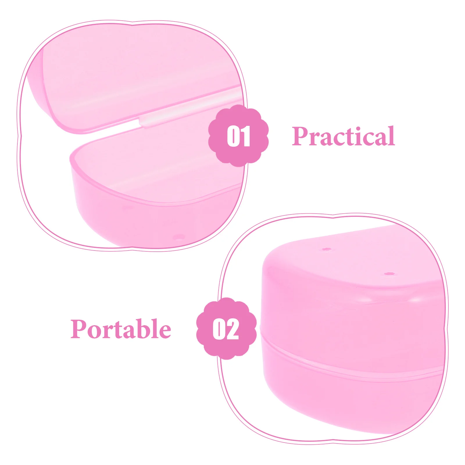 

3pcs Toothpaste Case Portable Travel Toothbrush Holder Waterproof Plastic Toothbrush Container For Business Trip Camping