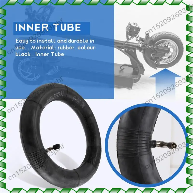 -BOFF 10-дюймовая внутренняя трубка 80/65-6 255X80, резиновая для электрического скутера Zero 10X Kugoo M4, отличная замена