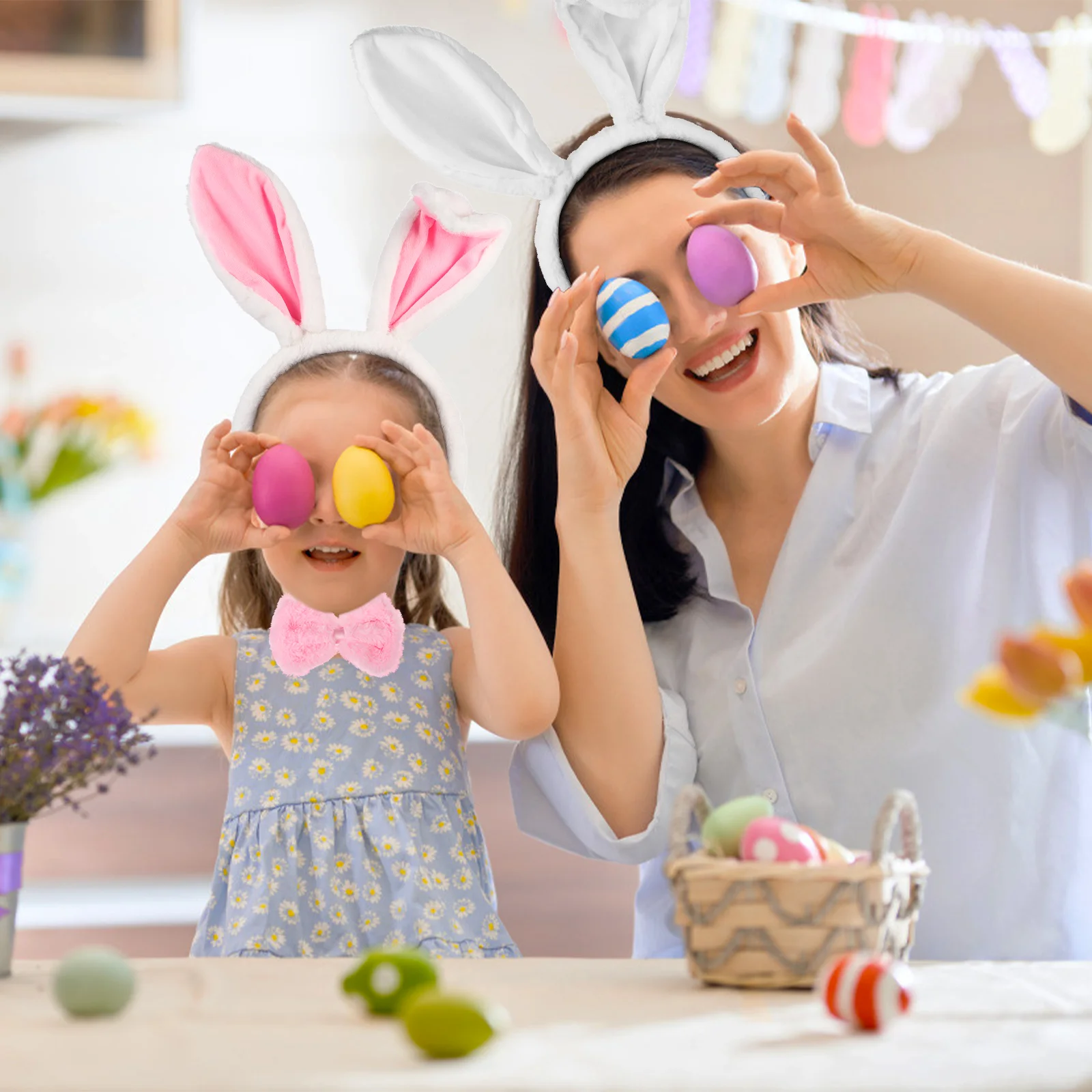 Party Cosplay Costume Kit Bunny Animal Ear Accessory Costumes Rabbit Headband Aldult Hair Accessories