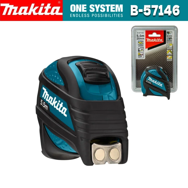 Makita B-57146: La Cinta Métrica de Acero Inoxidable que Transforma tu Trabajo en Obra
