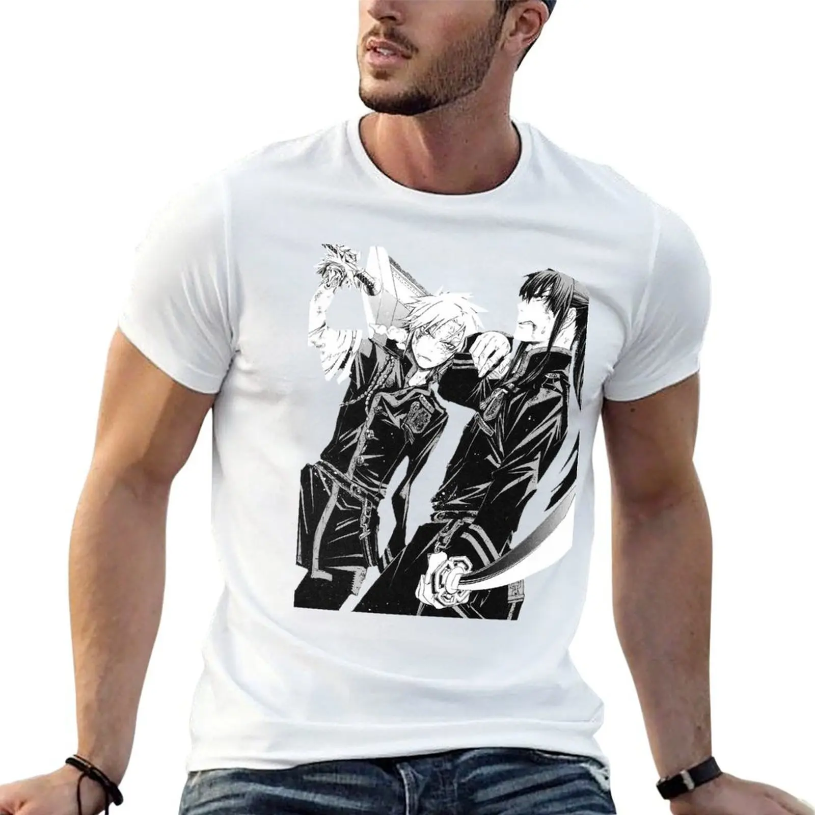 

Walker Yu t t funny man shirt and for man - t shirts T-Shirt graphic Allen summer designer Kanda shirts D.Gray-man