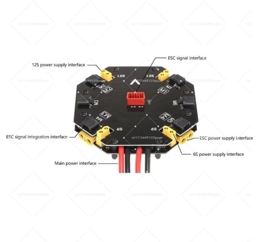 12S 480A High Current Distribution Power Management Module Electrical System Power Distribution Component
