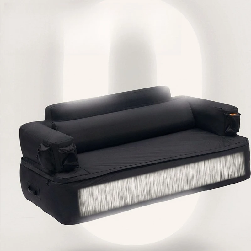 Sofa bed, folding bed, tent camping, thickened, outdoor inflatable sofa, portable for home use