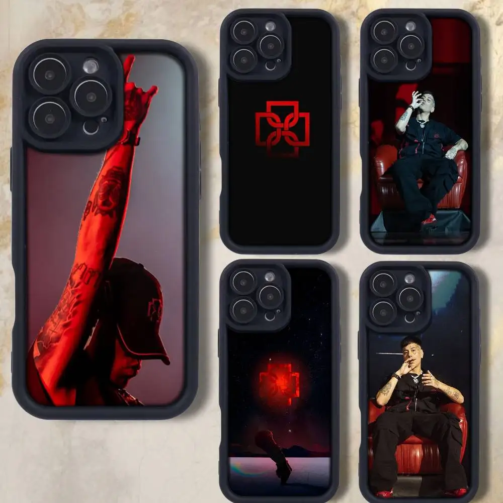 

Rapper A-AMERI DUKI Phone Case For iPhone 17,16,15,14,13,12,Pro,Max,Plus,E,SE4,Air, emery Black Full Coverage TPU