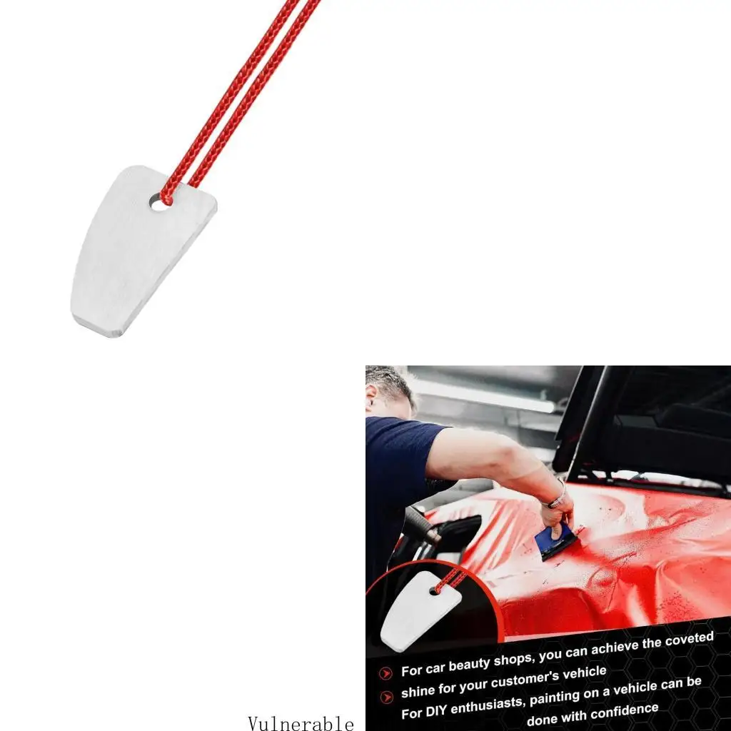 

D0UC Polishing Point Scrapers Car Repair Tool Car Paint Scrapers for Removing Automotive Stain Denibbing Tool