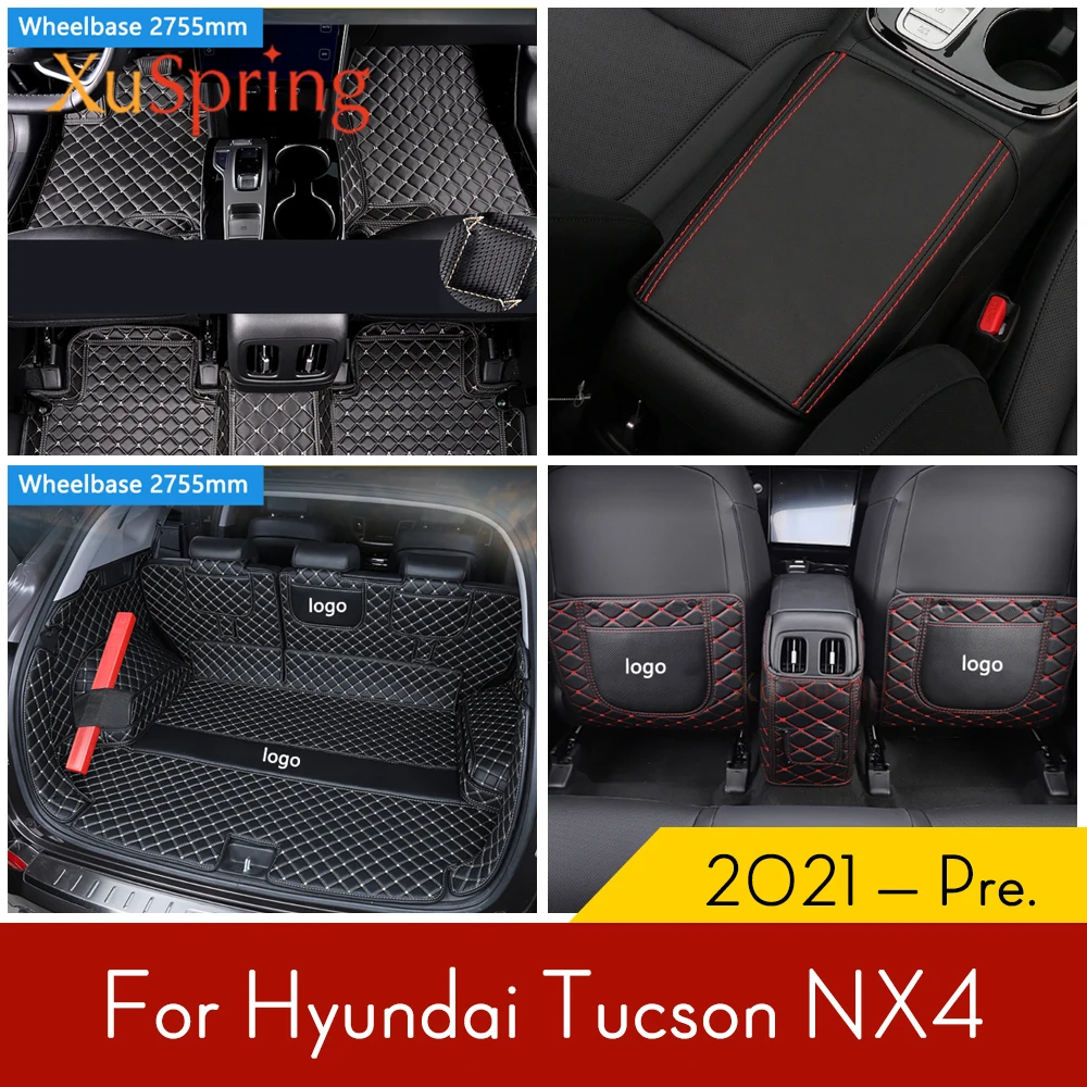 

Car Armrest Box Cover Protective Mat Pad Sleeve Stickers Film for Hyundai Tucson 2021 2022 High Quality Microfiber PU Leather