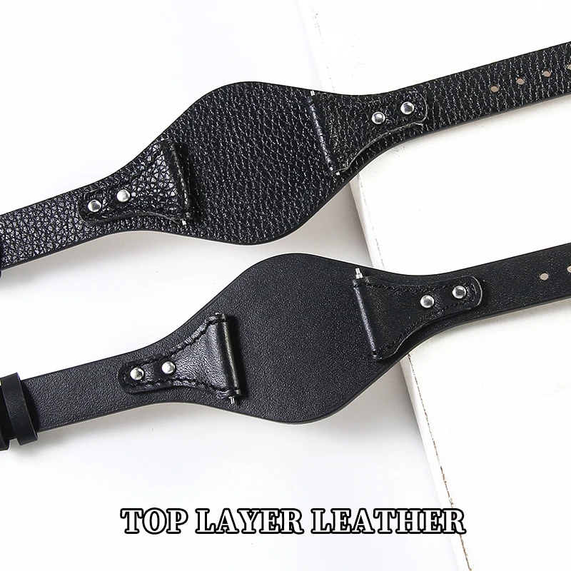 For Fossil ES4045 ES4114 ES4113 ES3838 ES3625 ES3616 Lightweight Dainty Genuine Cowhide Watchbands Waterproof Strap 18mm