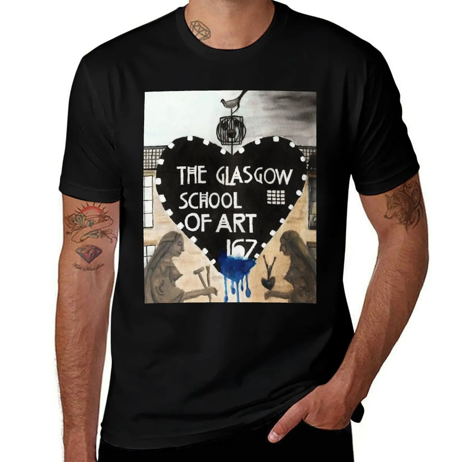 T T-Shirt Graphic T… - image