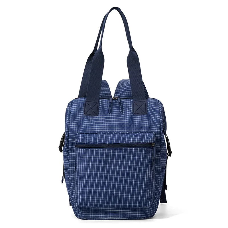 High-End Checkered Backpack: Outdoor, Travel, Sports, Large-Capacity, Student Backpack, Casual Backpack