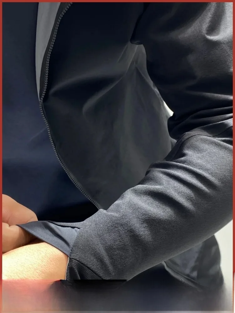 

Outdoor Waterproof Windproof Men's Casual Hooded Jaet Full Glue Soft ell Climbing Clothes Stand Fit Spring Autumn