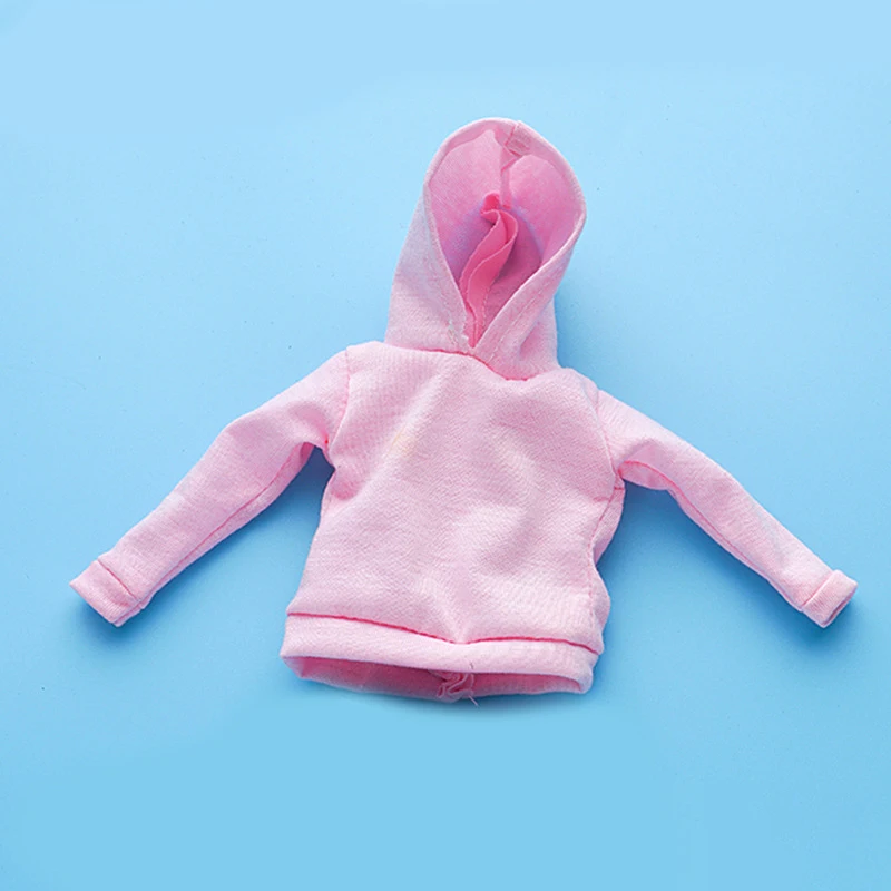 29–30 cm Puppenkleidung/Kurzes Kleid, modische Oberteile, Hoodies, Sweatshirt, Freizeitkleidung, 1/6 Puppen, Fitnessstudio, Kleidung, Puppenzubehör – Detail 3