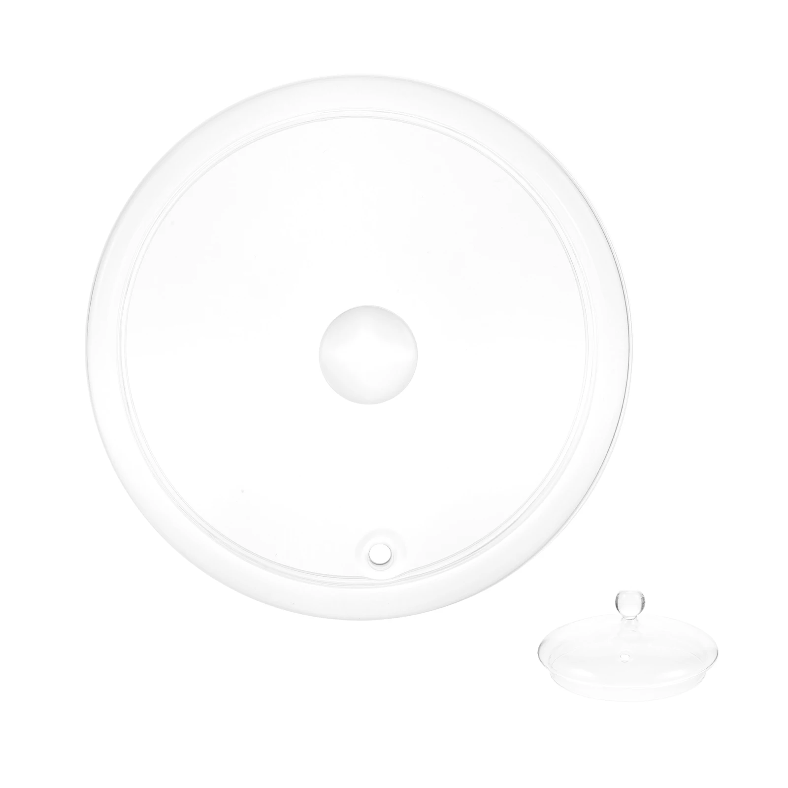 

Elegant Glass Pot Lid Heat Resistant Stew Pot Cover Kitchen Cooking Utensils Transparent Kitchenware Home Lid Kitchen Supplies