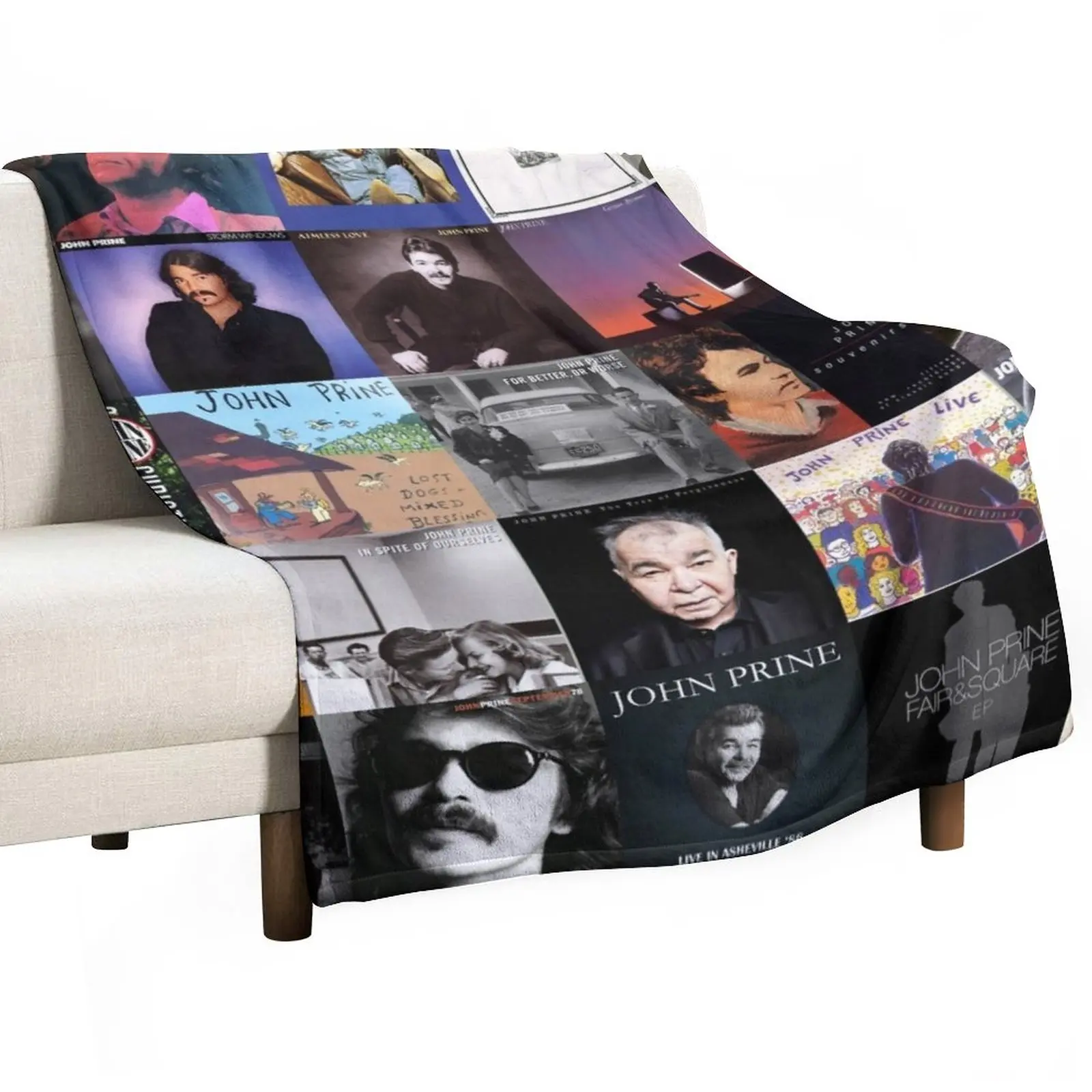 

Ai john prine TH0107 Quilt Blanket For Fans Throw Blanket Sofas Sofa Quilt Soft Big Blanket Hairy