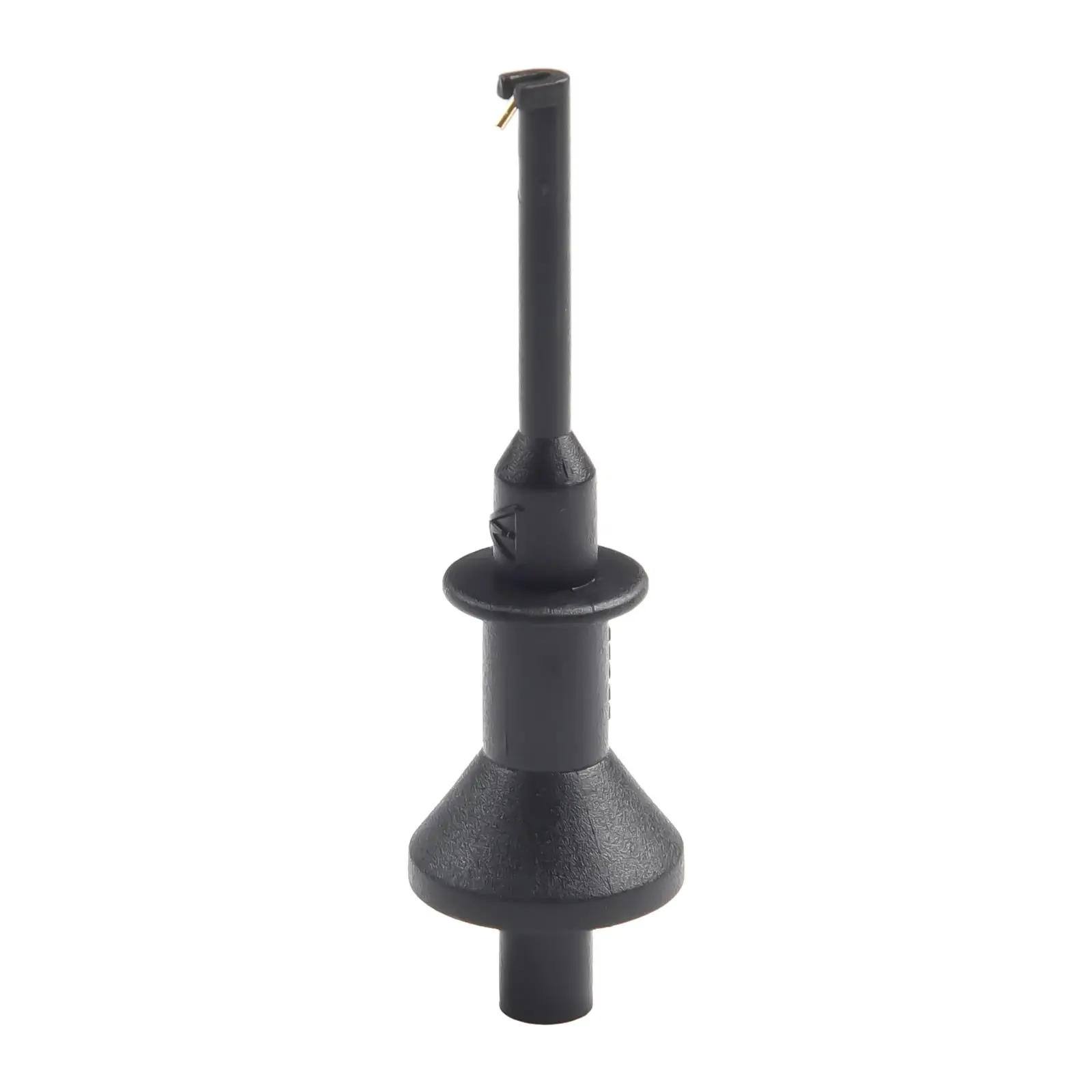 2pcs Multimeter Probe Hook Clips with 4mm Threaded Banana for Digital Multimeter Test Leads Conversion Adapter