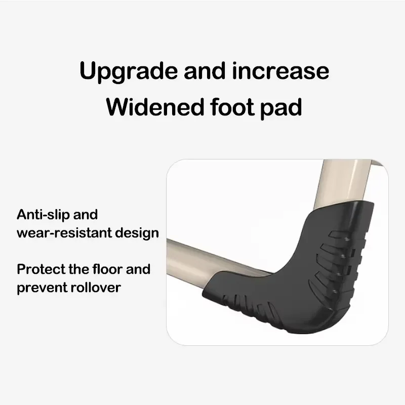 Portable Adjustable Height Lounge Chair Stainless Steel Frame Folding Crib for Outdoor Camping Heavy Duty Foldable Bed Heavy